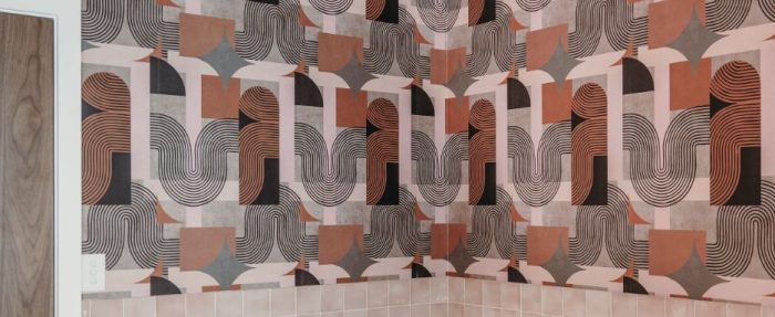Printed Bathroom Tiles — Construction in Merewether